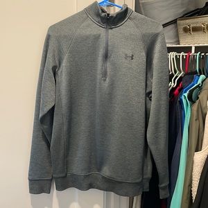 Mens UnderArmour / UA ColdGear Loose Quarter Zip